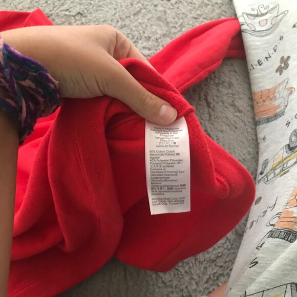 Like New J. Crew Girls button-neck pullover with Tartan Accent Sz XL - Picture 5 of 5